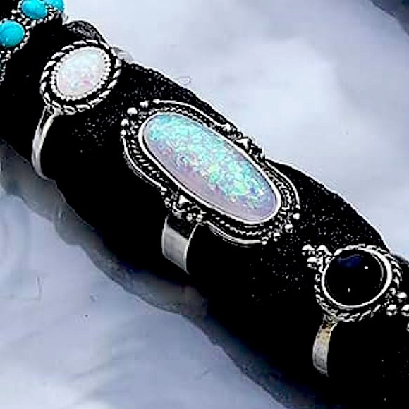 ✨NWT✨Large Opal Sterling Silver Ring - Picture 5 of 9